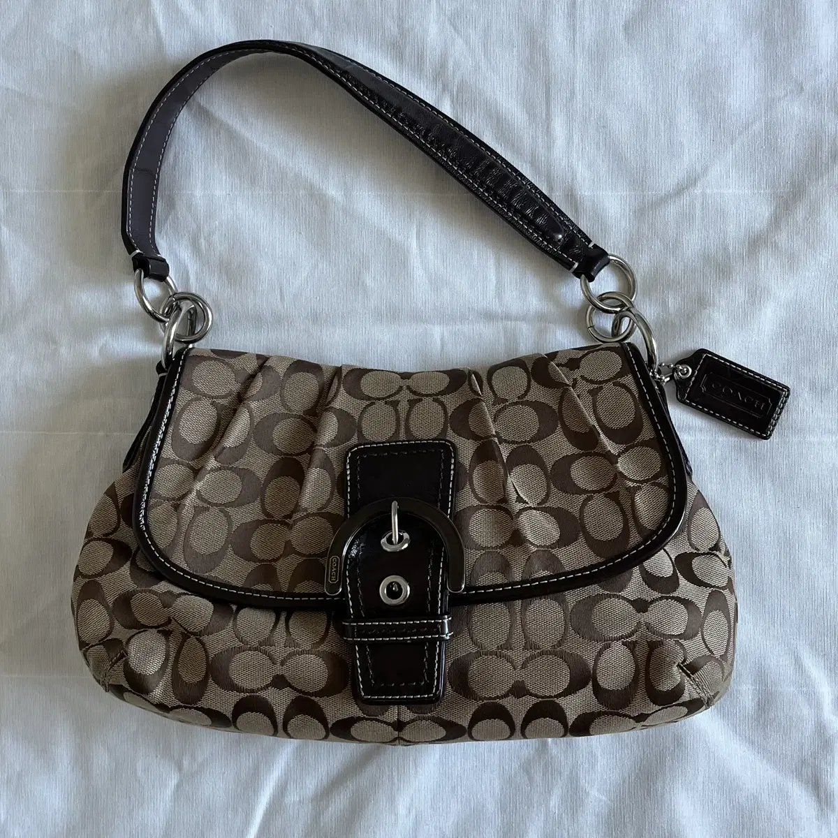 COACH 00's Jacquard Shoulder Bag